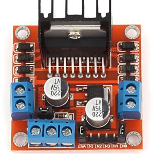 L298N Motor Driver Module | Dual H-Bridge DC & Stepper Motor Controller for Arduino, ESP32 & Raspberry Pi